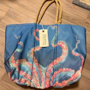 Sea Bags Blue Octopus bag